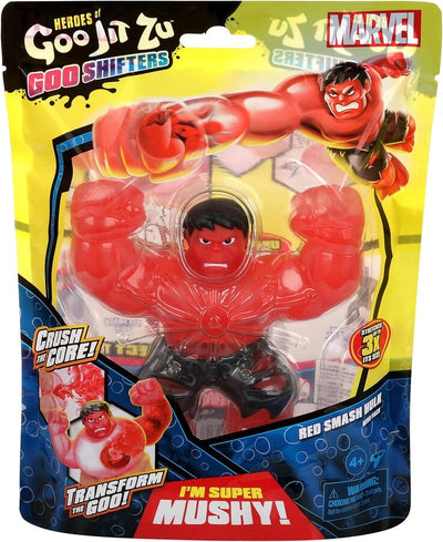 HEROES OF GOO JIT ZU - GOO SHIFTERS - RED SMASH HULK - Toyworld Frankston