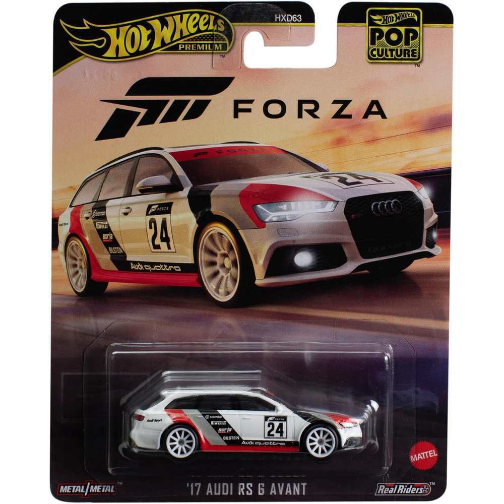 HOT WHEEL POP CULTURE - FORZA '17 AUDI RS 6 AVANT - Toyworld Frankston