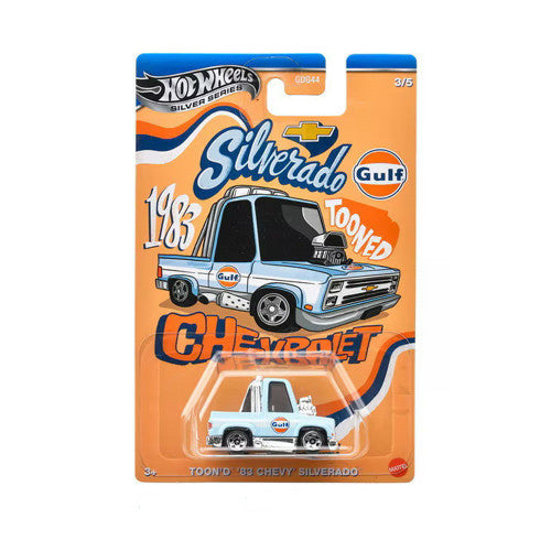 HOT WHEELS TOONED GULF - TOON'D '83 CHEVY SILVERADO