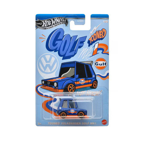 HOT WHEELS TOONED GULF - TOONED VOLKSWAGEN GOLF MK1