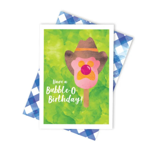 CARD -Have a Bubble-O- Birthday - Toyworld Frankston