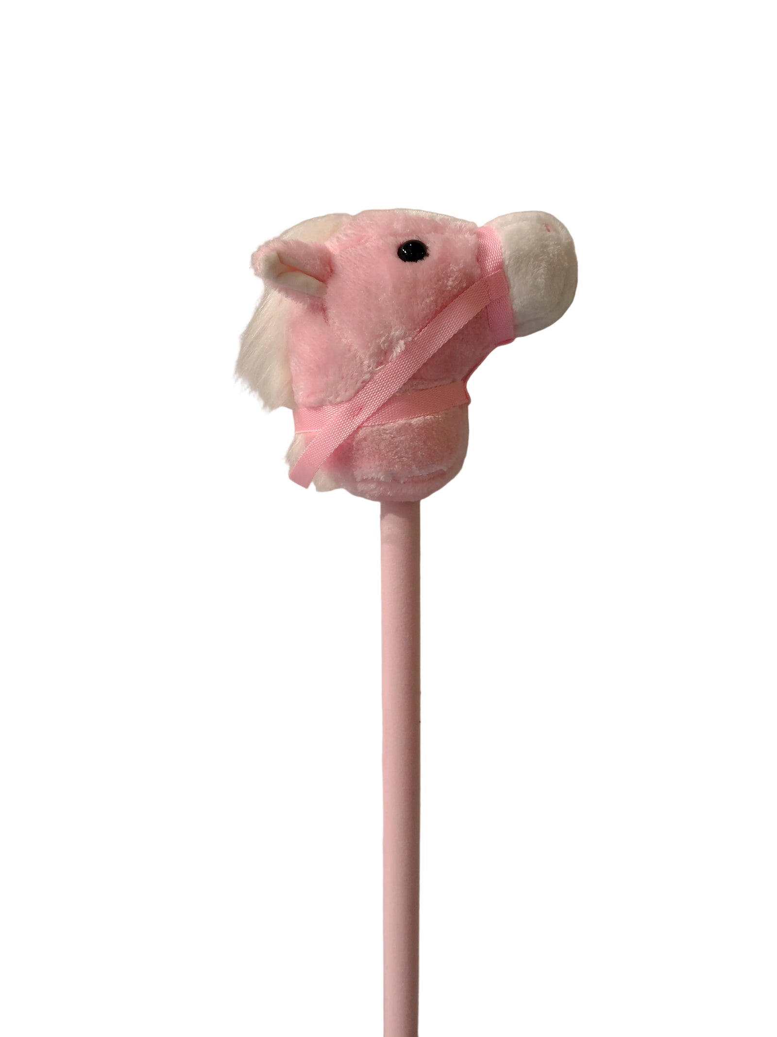 HOBBY HORSE - PINK BRIDLED HOBBY HORSE 78CM