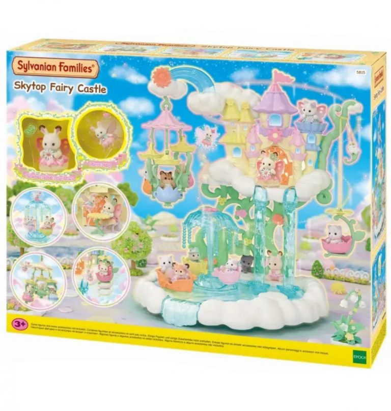 SYLVANIAN FAMILIES - SKYTOP FAIRY CASTLE - Toyworld Frankston