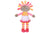 Character Upsy Daisy from In The Night Garden, featuring multicolored clothing and a flower crown.