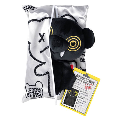 DEDDY BEARS - ZOMBAT DEDDY BEAR IN BODY BAG - Toyworld Frankston