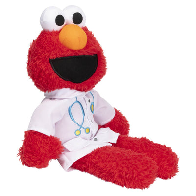 SEASAME STREET - DOCTOR ELMO 33CM - Toyworld Frankston