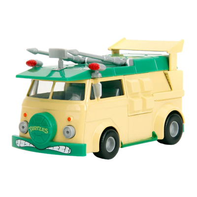 TEENAGE MUTANT NINJA TURTLES (1987) - 1961 VOLKSWAGON BUS HOLLYWOOD RIDES 1/32 SCALE DIE-CAST VEHICLE REPLICA - Toyworld Frankston