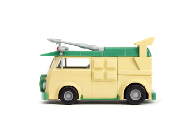 TEENAGE MUTANT NINJA TURTLES (1987) - 1961 VOLKSWAGON BUS HOLLYWOOD RIDES 1/32 SCALE DIE-CAST VEHICLE REPLICA - Toyworld Frankston