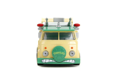 TEENAGE MUTANT NINJA TURTLES (1987) - 1961 VOLKSWAGON BUS HOLLYWOOD RIDES 1/32 SCALE DIE-CAST VEHICLE REPLICA - Toyworld Frankston