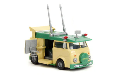 TEENAGE MUTANT NINJA TURTLES (1987) - 1961 VOLKSWAGON BUS HOLLYWOOD RIDES 1/32 SCALE DIE-CAST VEHICLE REPLICA - Toyworld Frankston
