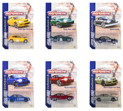 MAJORETTE JAPAN SERIES PREMIUM CARS 6 ASSORTMENT