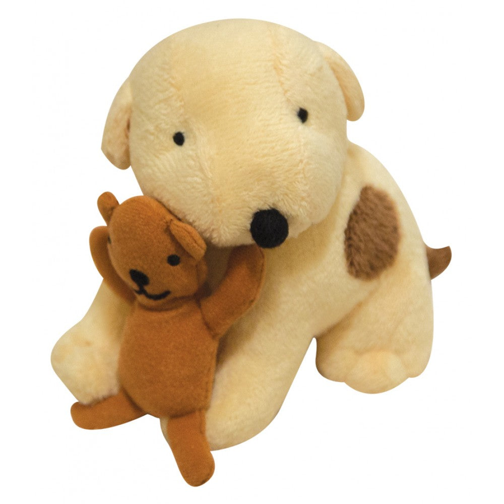 JASNOR - SPOT THE DOG - TEDDY OR BALL 10CM SOFT PLUSH