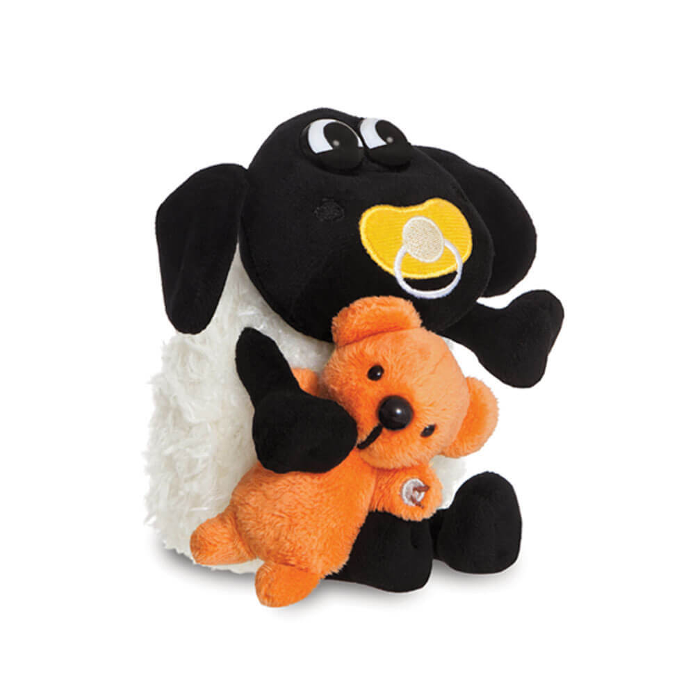 SHAUN THE SHEEP - SOFT PLUSH - TIMMY THE BABY WITH BEAR