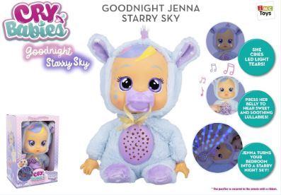 CRY BABIES - GOODNIGHT STARRY SKY JENNA - Toyworld Frankston
