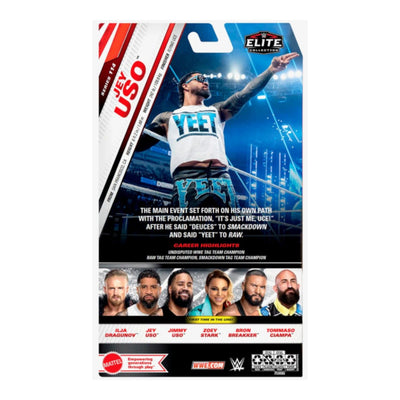WWE ELITE COLLECTION SERIES 114 FIGURE - JEY USO - Toyworld Frankston