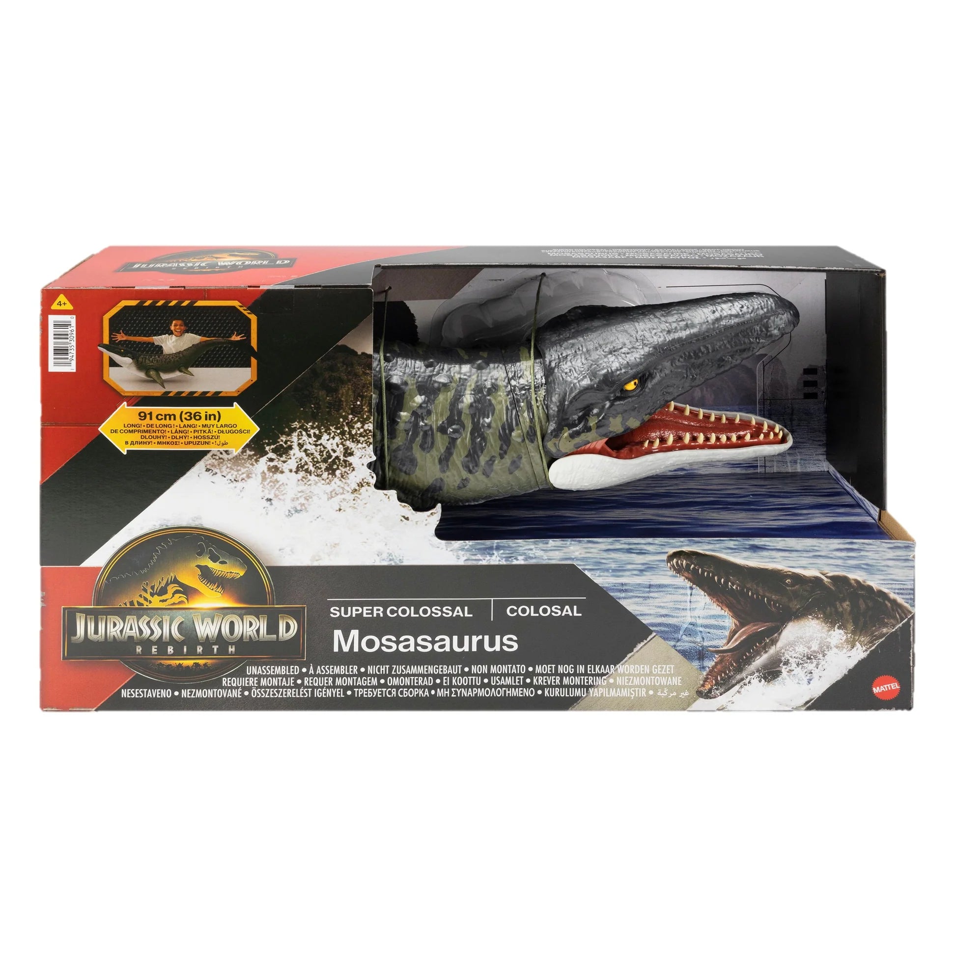 JURASSIC WORLD - SUPER COLOSSAL MOSASAURUS