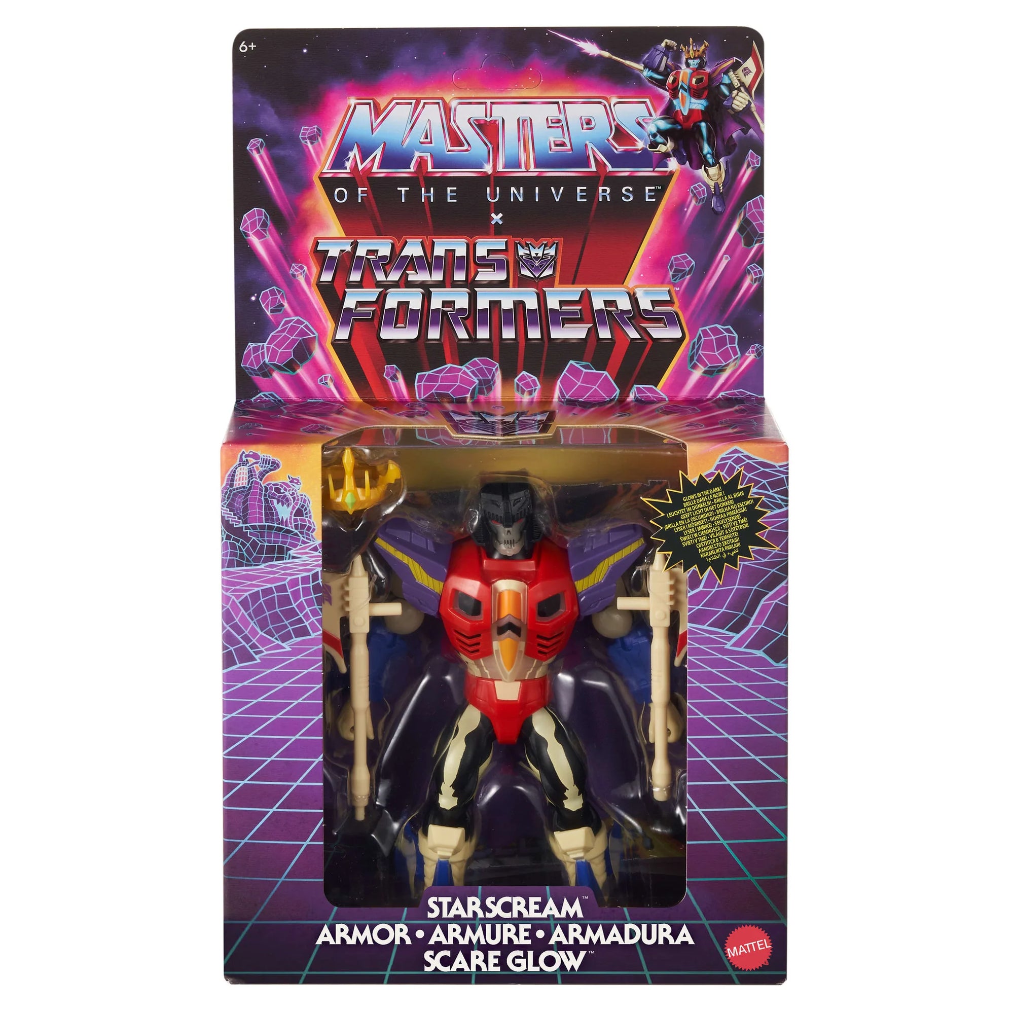 MASTERS OF THE UNIVERSE X TRANSFORMERS - STARSCREAM - Toyworld Frankston