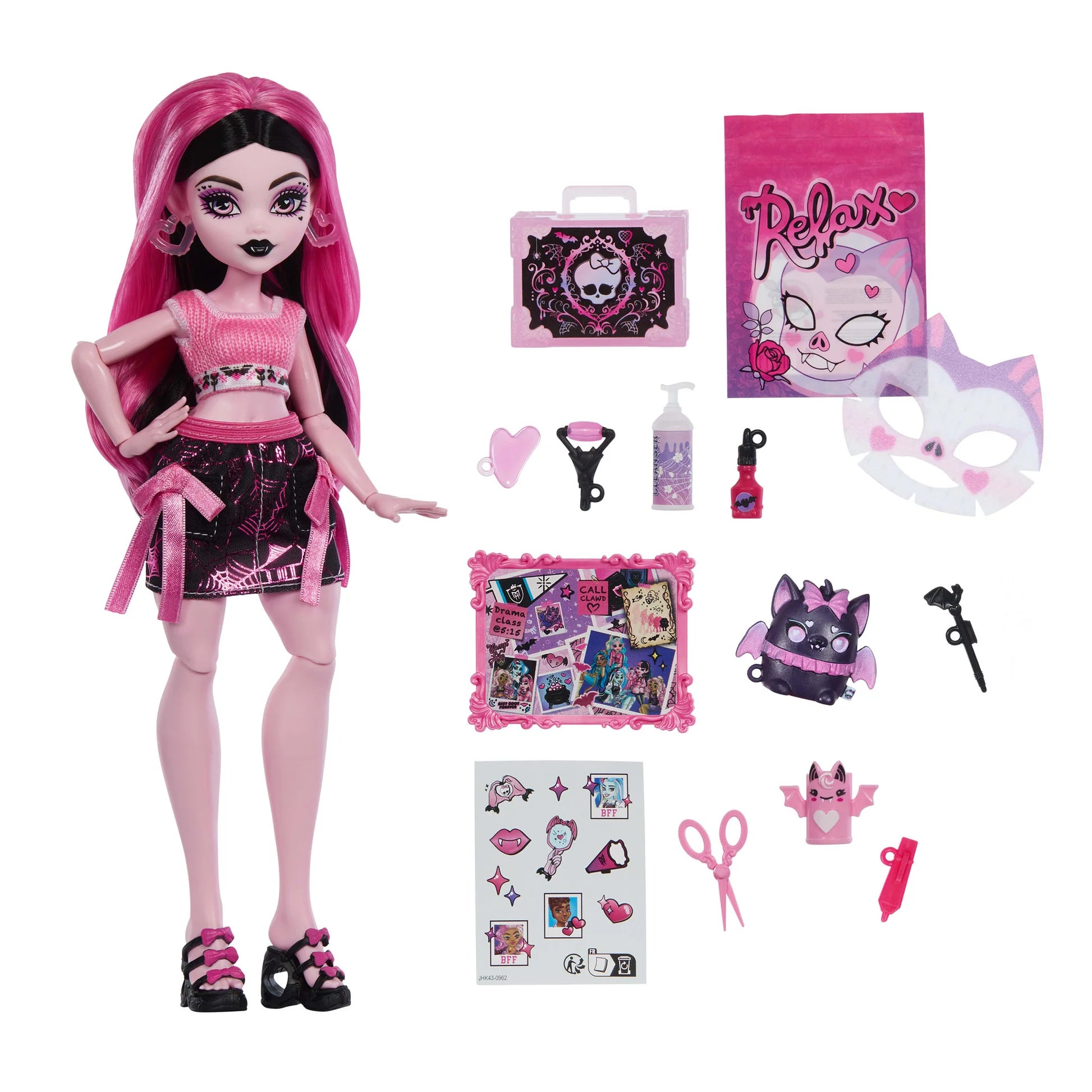 MONSTER HIGH SELF-SCARE SECRETST - DRACULAURA - Toyworld Frankston