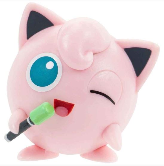 POKEMON CLIP 'N' GO - JIGGLYPUFF AND MOON BALL