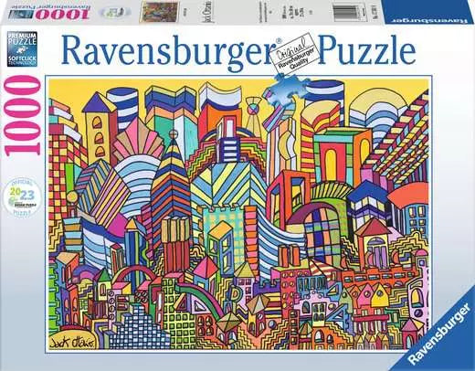 RAVENSBURGER 175918 - BOSTON 2189 1000 PIECE PUZZLE - Toyworld Frankston