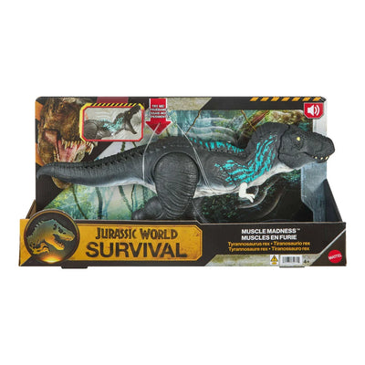 JURASSIC WORLD SURVIVAL MUSCLE MADNESS - TYRANNOSAURUS REX