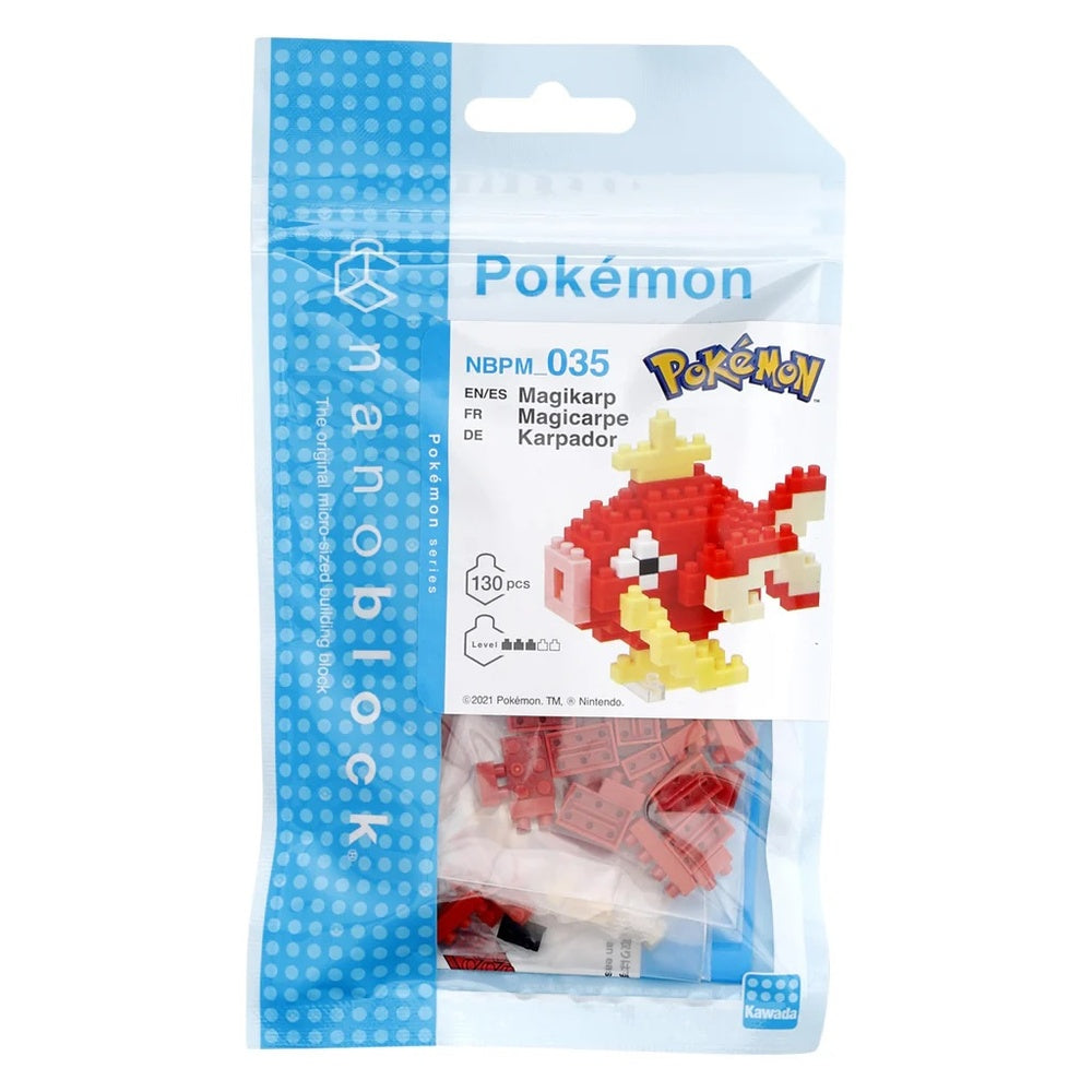 NANOBLOCK POKEMON - MAGIKARP 035 - Toyworld Frankston