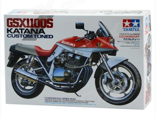 TAMIYA 1/12 SUZUKI GSX1100S KATANA CUSTOM TUNED MODEL KIT