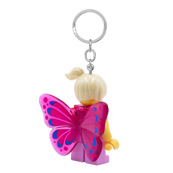 LEGO BUTTERFLY GIRL KEYRING LIGHT