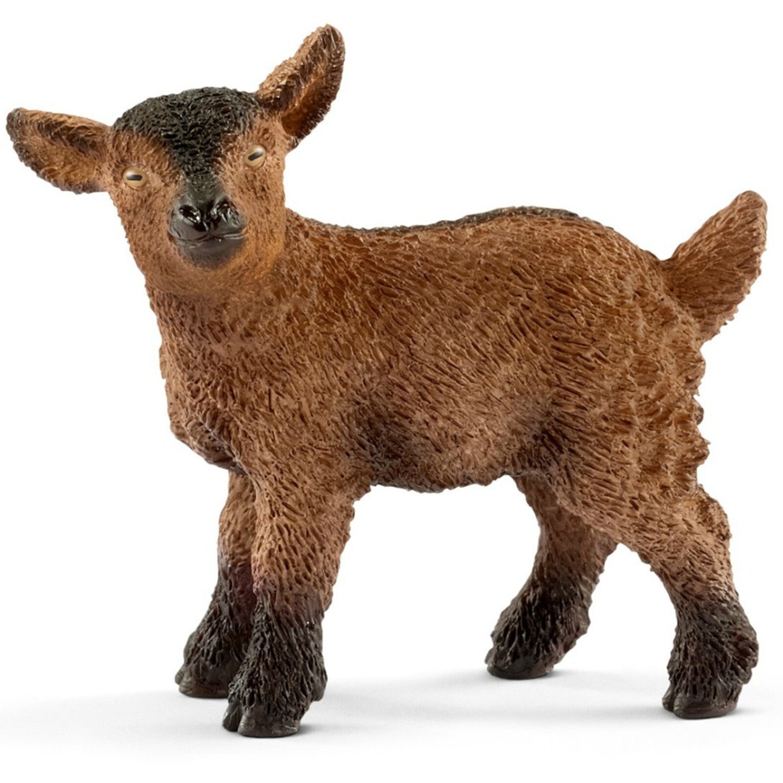 SCHLEICH -  GOAT KID PLAIN BROWN - Toyworld Frankston