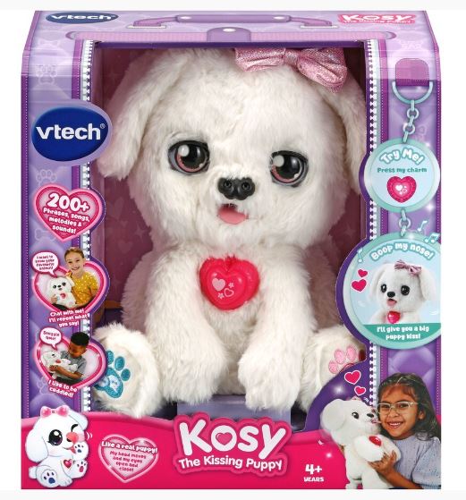 VTECH KOSY THE KISSING PUPPY - Toyworld Frankston