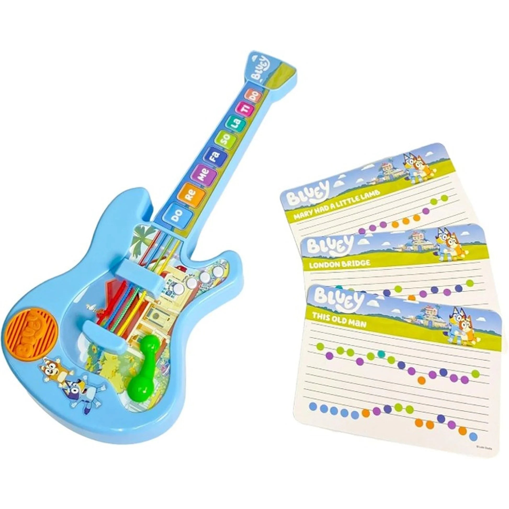 BLUEY TOMY ELECTRIC GUITAR
