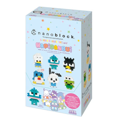 NANOBLOCK SANRIO CHARACTERS VOL 2 - BOX LOT X 6 DESIGNS - Toyworld Frankston