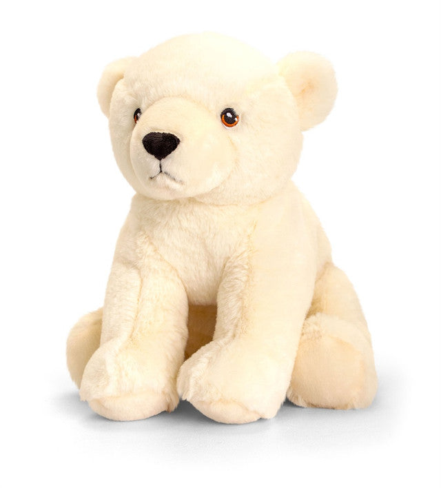 KEELECO 25CM PLUSH - POLAR BEAR