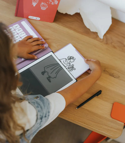 KIDYWOLF - KIDYDRAW LCD TRACING BOOK - PRINCESS AROUND THE WORLD