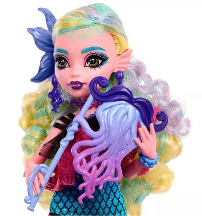 MONSTER HIGH  LAGOONA BLUE IN  MONSTER BALL PARTY DRESS - Toyworld Frankston