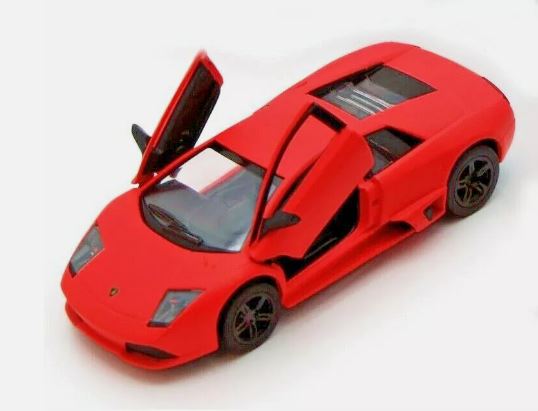 KINSMART MATTE LAMBORGHINI MURCIELAGO LP640 1:36 DIECAST MODEL PULL BACK