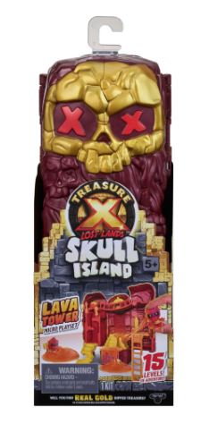 TREASURE X LOST LANDS - SKULL ISLAND- LAVA TOWER - Toyworld Frankston