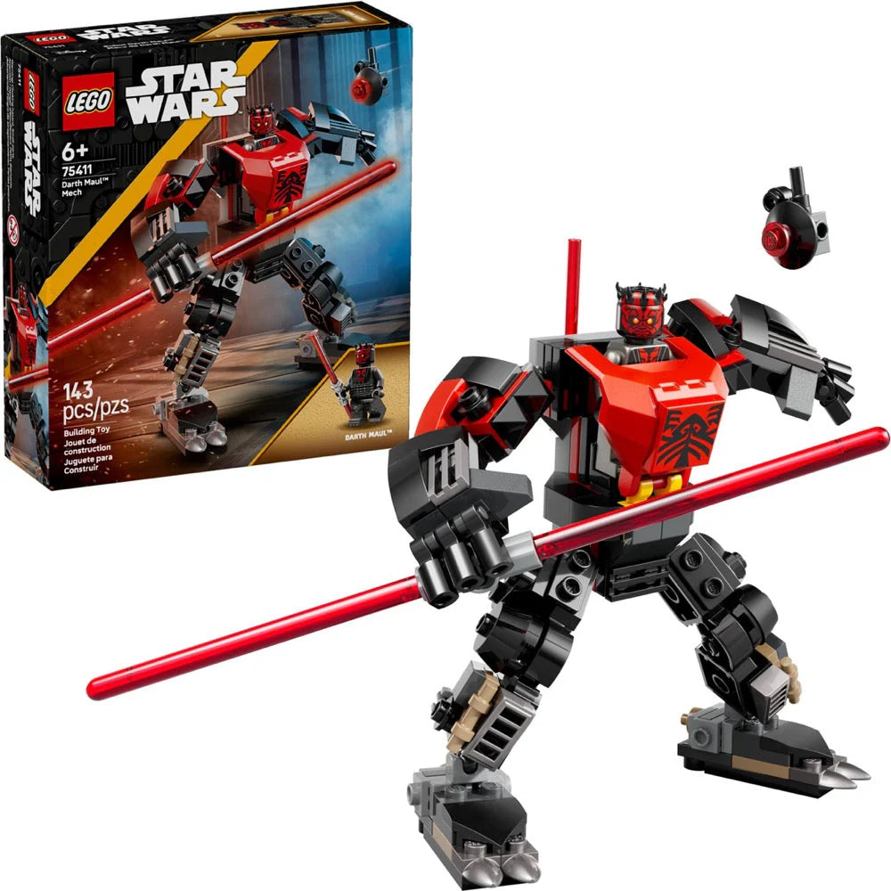 LEGO 75411 STAR WARS - DARTH MAUL MECH - Toyworld Frankston
