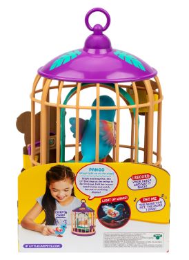 LITTLE LIVE PETS - LIL BIRD BIRDCAGE - JUNGLE SERIES PANGO