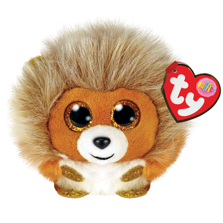 TY BEANIE BALLS - CAESAR - BROWN LION - Toyworld Frankston