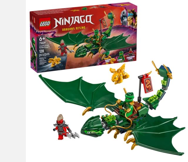 LEGO NINJAGO 71829 LLOYD'S GREEN FOREST DRAGON