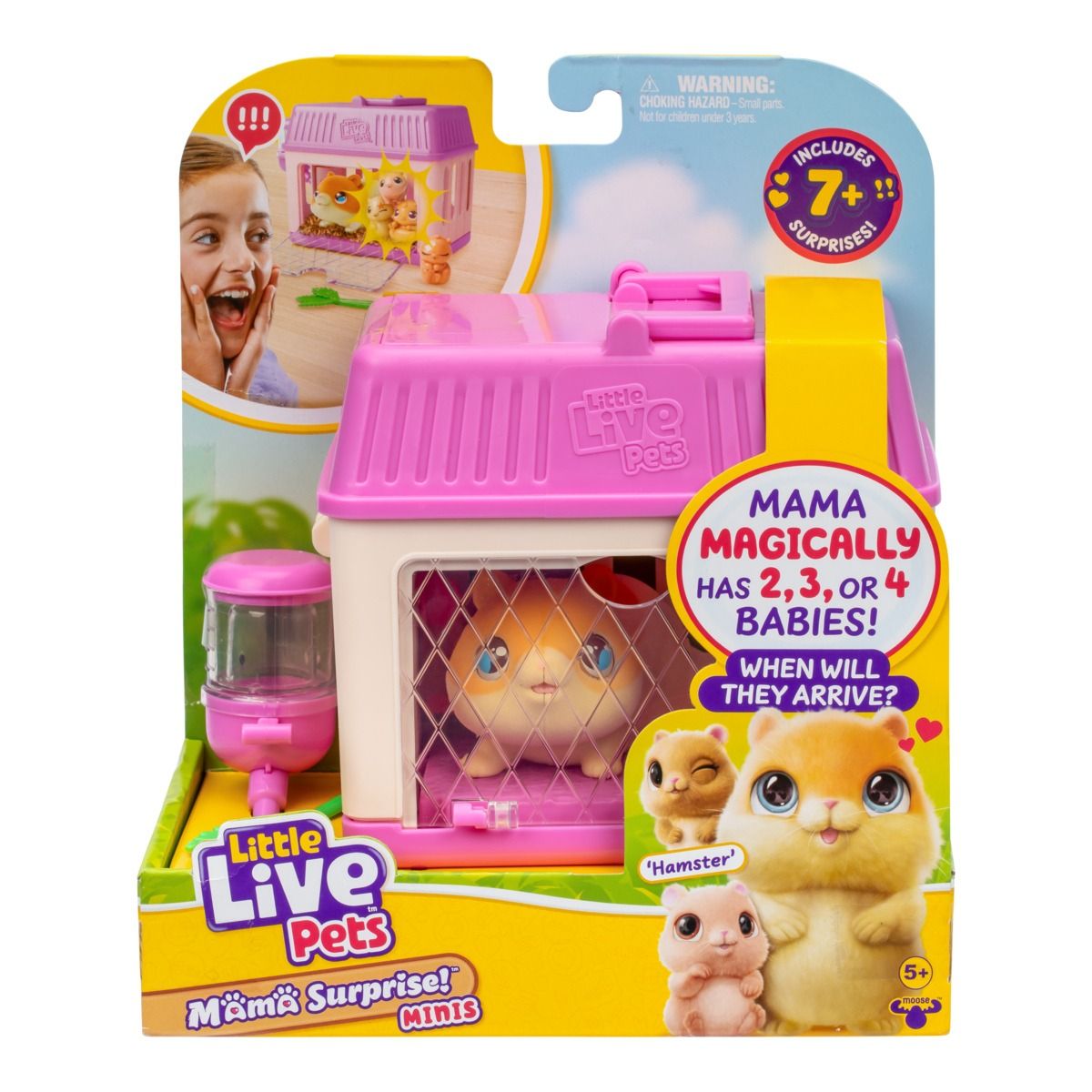 LITTLE LIVE PETS MAMA SURPRISE MINI HAMSTER