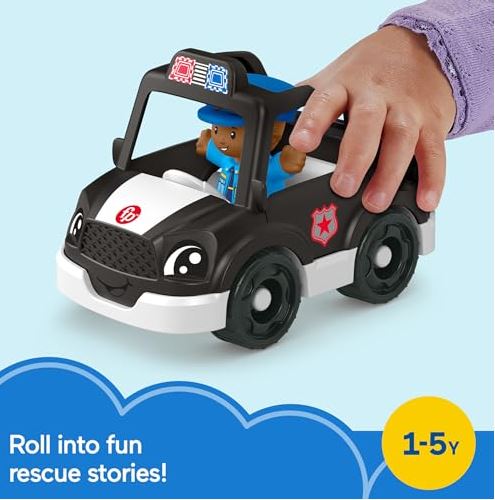 FISHER PRICE - LITTLE PEOPLE SMALL VEHICLE - POLICE VEHICLE