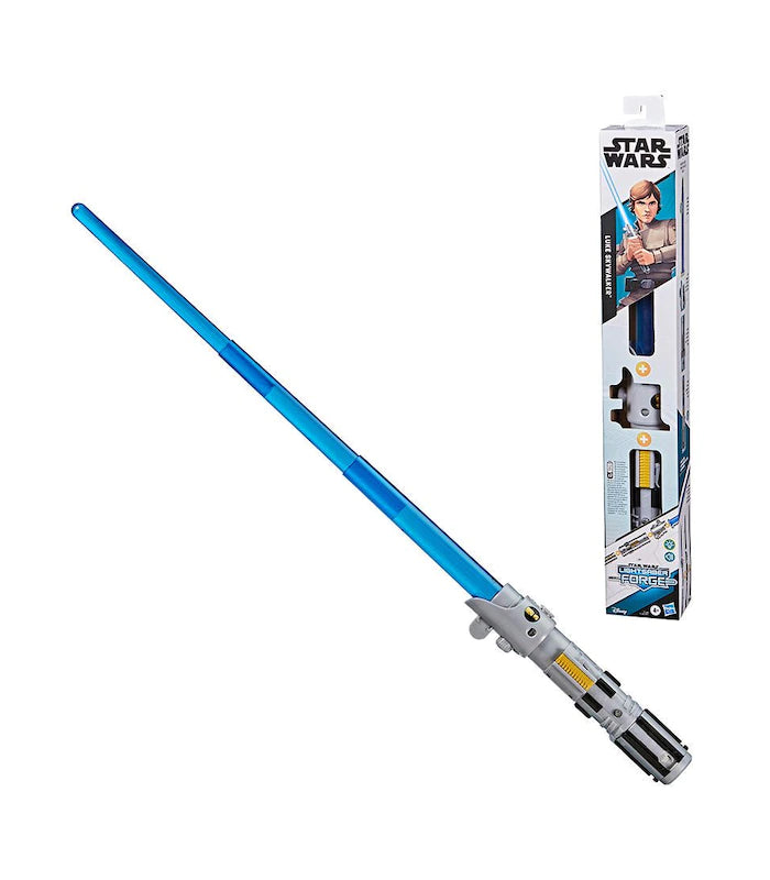 STAR WARS LIGHTSABER FORGE - LUKE SKYWALKER ELECTRONIC LIGHTSABER - Toyworld Frankston