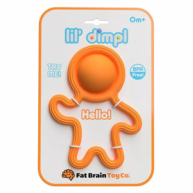FAT BRAIN TOY CO - LIL DIMPL ORANGE - Toyworld Frankston