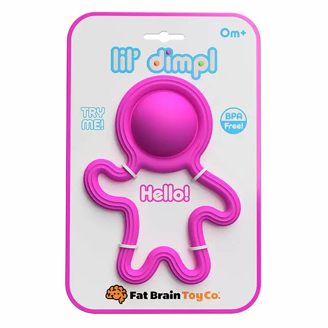 FAT BRAIN TOY CO - LIL DIMPL PINK - Toyworld Frankston