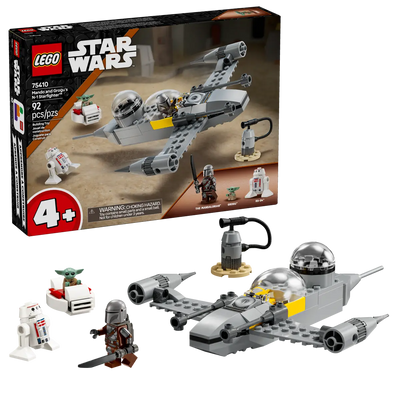 LEGO 75410 STAR WARS MANDO AND GROGUS N-1 STARFIGHTER