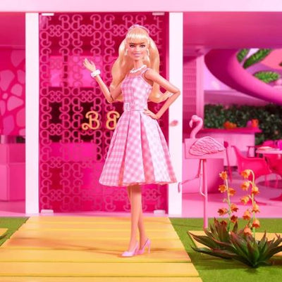 BARBIE THE MOVIE - PINK GINGHAM BARBIE - Toyworld Frankston