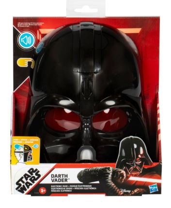 STAR WARS - DARTH VADER ELECTRONIC MASK - Toyworld Frankston