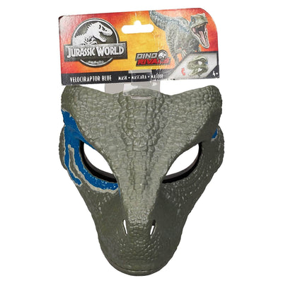 JURASSIC WORLD VELOCIRAPTOR 'BLUE' MASK WITH MOVING JAW